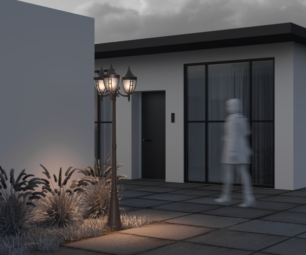 Столб фонарный уличный Rivoli O026FL-03B