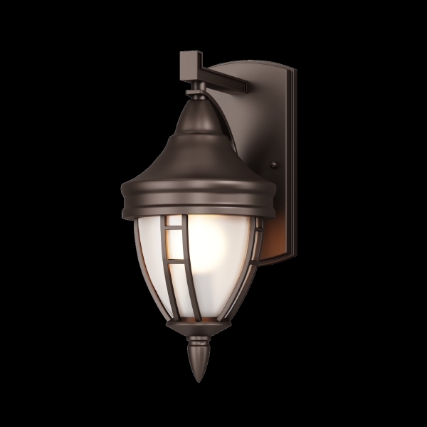 Уличный настенный светильник Rivoli O027WL-01B