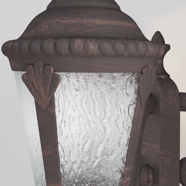 Столб фонарный уличный Goiri O028FL-03BZ