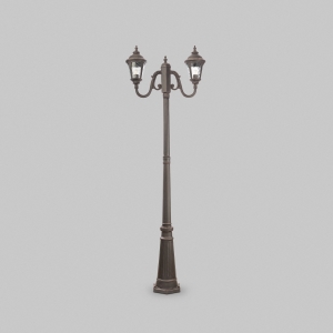 Столб фонарный уличный Goiri O028FL-03BZ