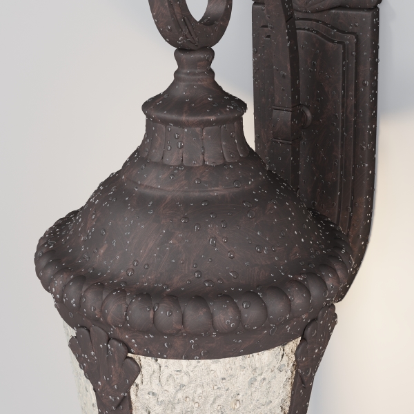 Уличный настенный светильник Goiri O029WL-01BZ