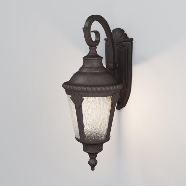 Уличный настенный светильник Goiri O029WL-01BZ