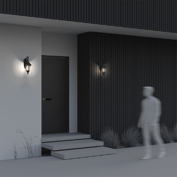 Уличный настенный светильник Goiri O029WL-01BZ