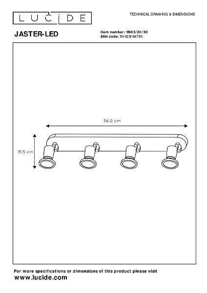 Светильник спот Jaster-Led 11903/20/30