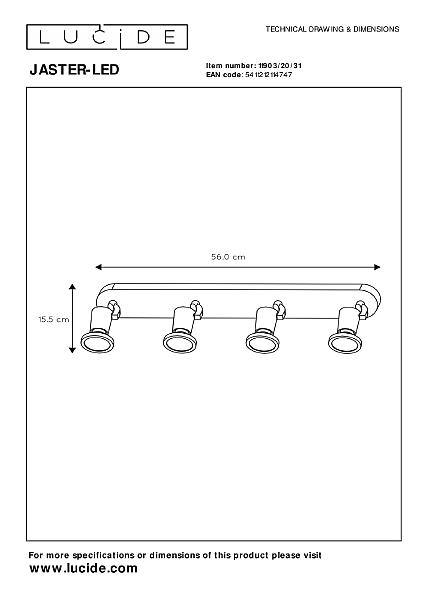 Светильник спот Jaster-Led 11903/20/31