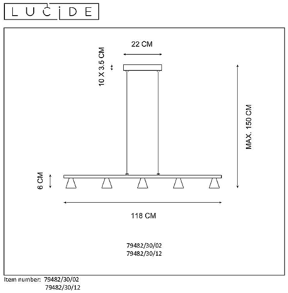 Светильник подвесной Delano 79482/30/12