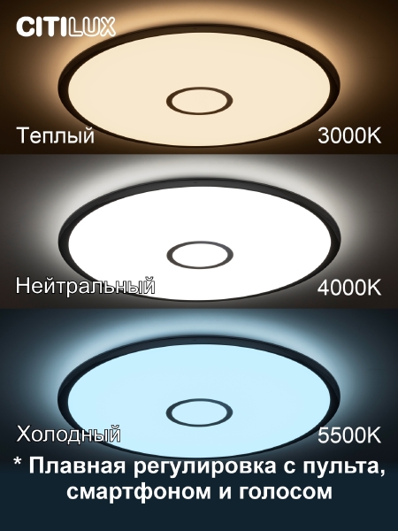Светильник потолочный Старлайт Смарт CL703A100G