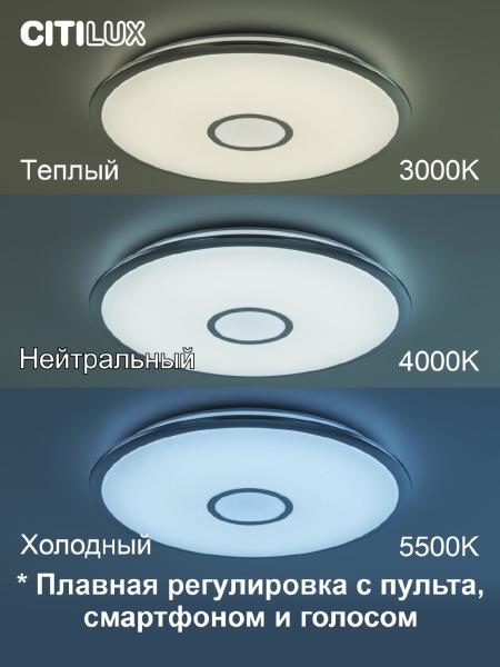 Светильник потолочный Старлайт Смарт CL703A80G