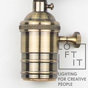 Ретро патрон Edison Bulb LD4002-8