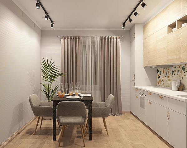 Трековый светильник Dk4016 DK6401-BK