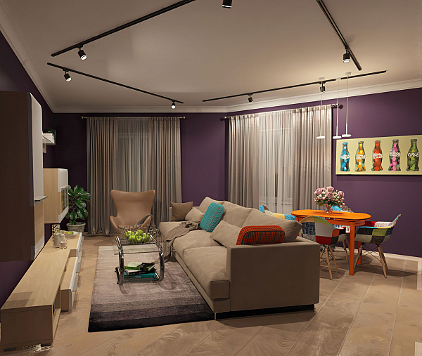 Трековый светильник Dk4016 DK6401-BK