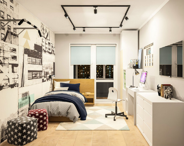 Трековый светильник Dk4016 DK6401-BK