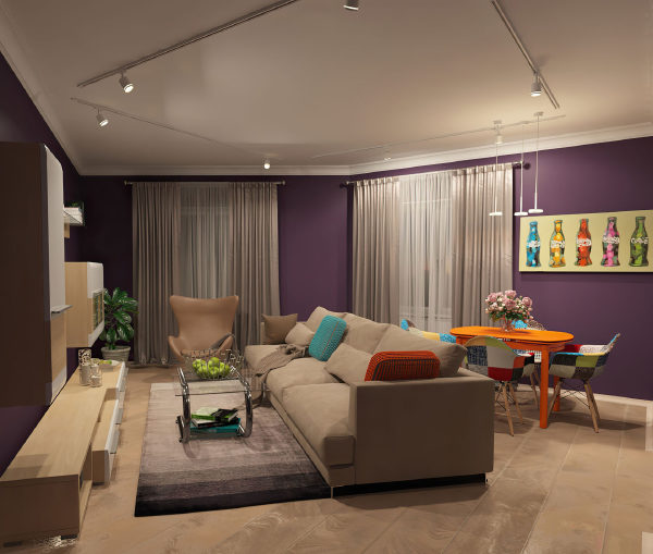 Трековый светильник Dk4016 DK6401-WH