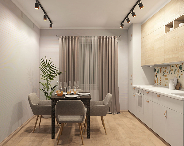 Трековый светильник DK640 DK6405-BG