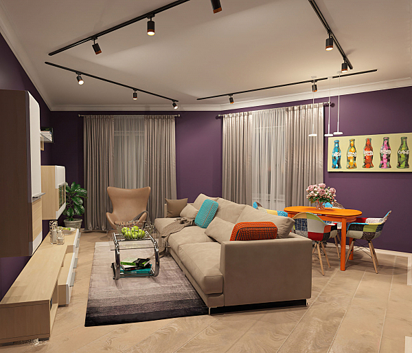 Трековый светильник DK640 DK6405-BG