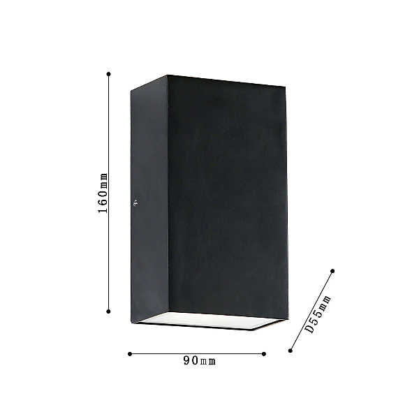 Уличный настенный светильник Lenis 2681-2W