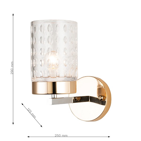 Настенное бра Crystallus 2710-1W