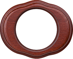 WL20-frame-01 / Рамка на 1 пост (итальянский орех)