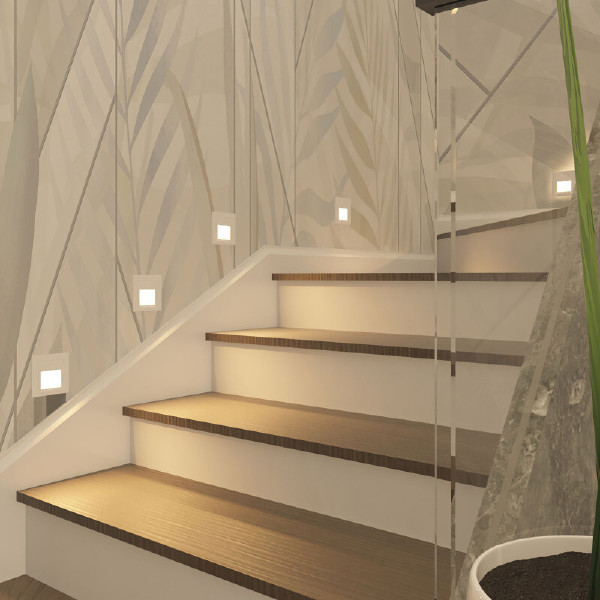 Подсветка для ступеней Dk3050 DK3050-WH