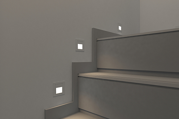 Подсветка для ступеней DK1016 DK1016-WH