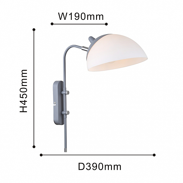Настенное бра Vitra 2687-1W