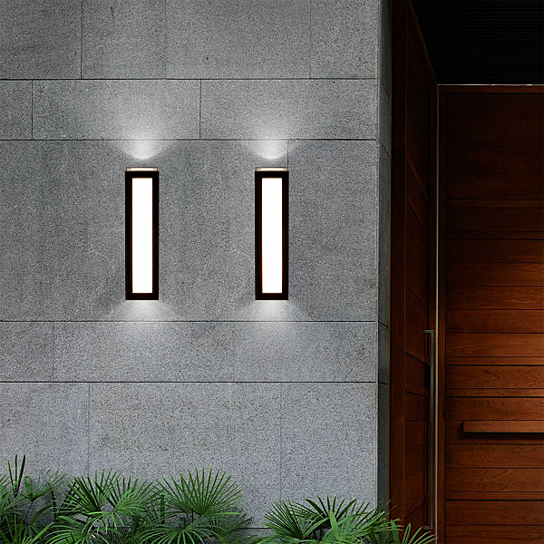 Уличный настенный светильник Techno LED 1524 TECHNO LED Acrux черный