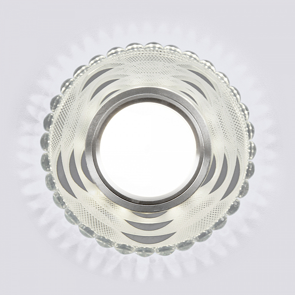 Встраиваемый светильник Elektrostandard 2246 MR16 SL/WH зеркальный/белый