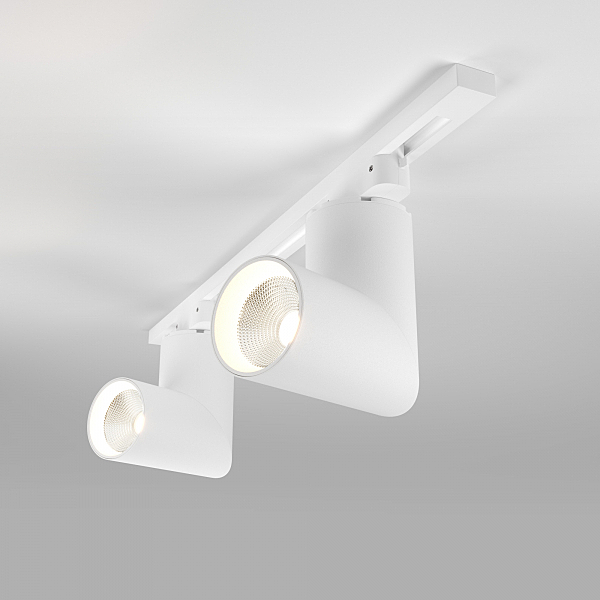 Трековый светильник Corner Corner Белый 15W 4200K (LTB33) однофазный