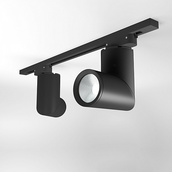 Трековый светильник Corner Corner Черный 15W 4200K (LTB33) однофазный