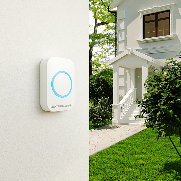 Дверной звонок DBQ25 DBQ25M WL 36M IP44 Белый