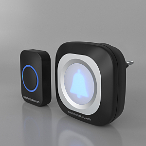 Дверной звонок DBQ25 DBQ25M WL 36M IP44 Черный