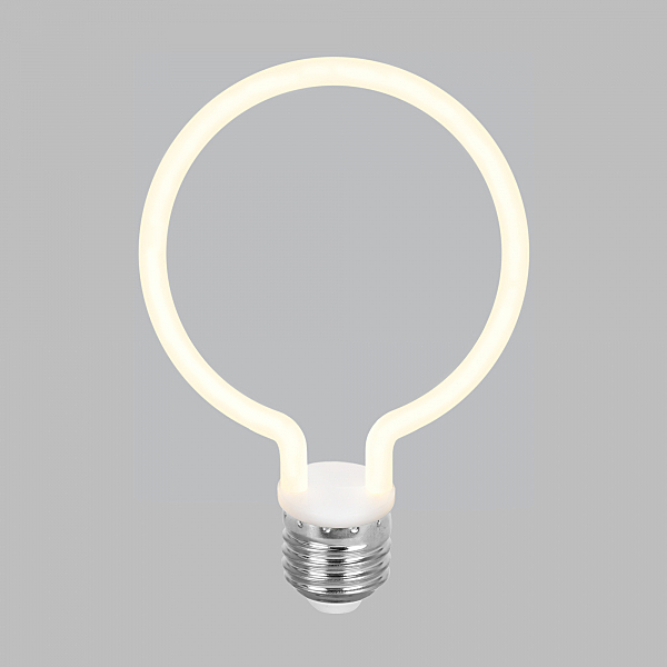 Светодиодная лампа Decor filament Decor filament 4W 2700K E27 round белый матовый (BL156)
