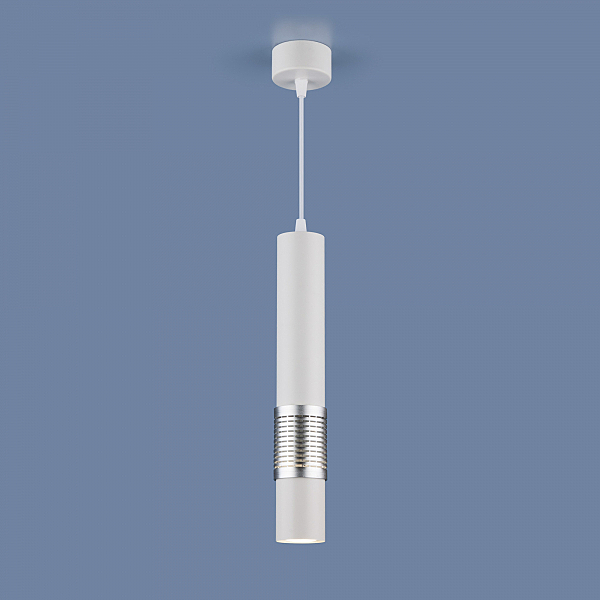 Светильник подвесной DLN001 DLN001 MR16 белый матовый/серебро