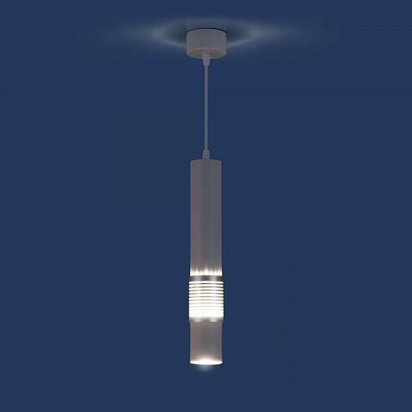 Светильник подвесной DLN001 DLN001 MR16 белый матовый/серебро