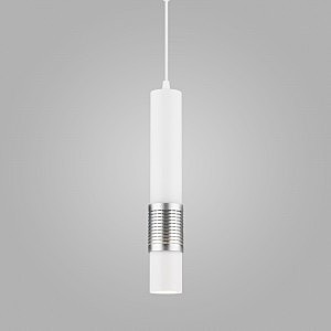 Светильник подвесной DLN001 DLN001 MR16 белый матовый/серебро