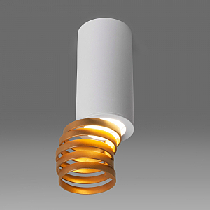 Накладной светильник DLN102 DLN102 GU10 белый/золото