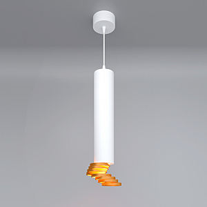 Светильник подвесной DLN103 DLN103 GU10 белый/золото