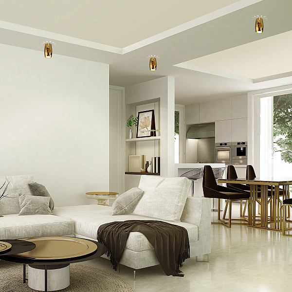 Накладной светильник DLN104 DLN104 GU10 золото