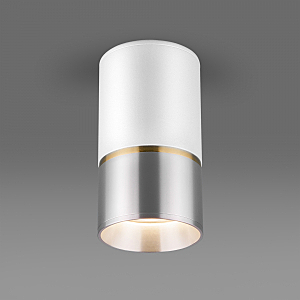 Накладной светильник DLN106 DLN106 GU10 белый/серебро