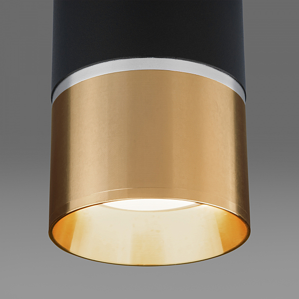 Накладной светильник DLN106 DLN106 GU10 черный/золото