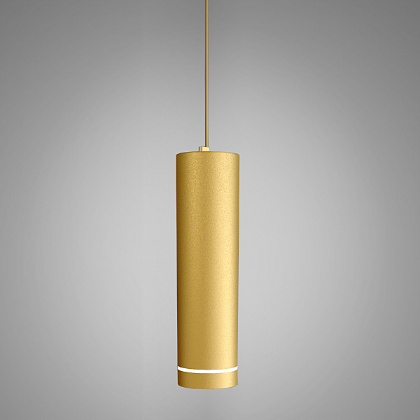 Светильник подвесной Topper DLR023 12W 4200K золото матовый