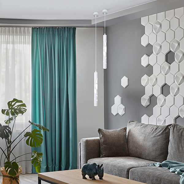 Светильник подвесной DLR037 12W 4200K DLR037 12W 4200K белый матовый