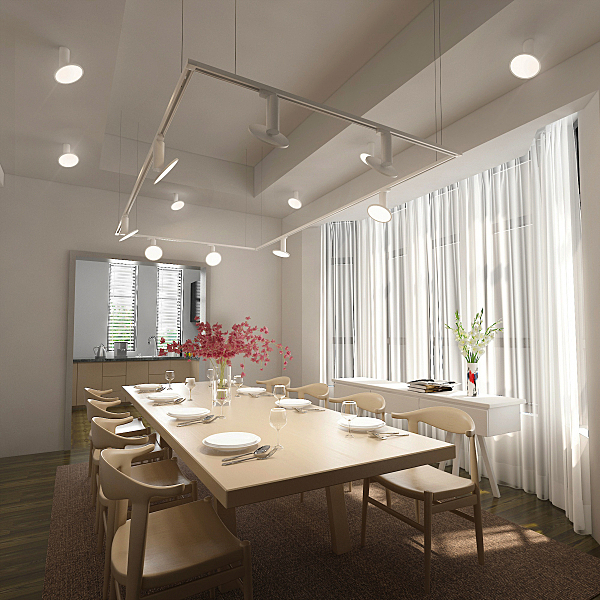 Светильник спот DLS029 DLS029 12W 4200K белый матовый