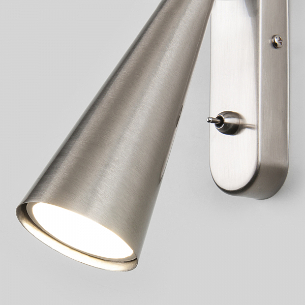 Светильник спот Horn Horn GU10 SW сатинированный никель (MRL 1010)