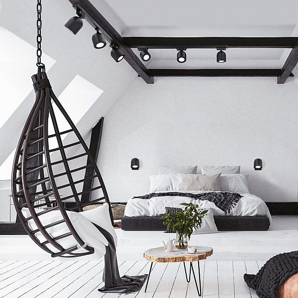 Трековый светильник Ogma Ogma GU10 Черный (MRL 1005) однофазный