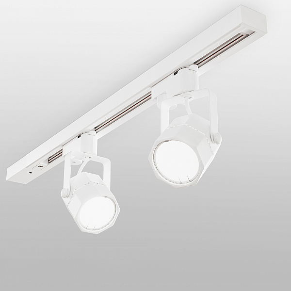 Трековый светильник Robi Robi GU10 Белый (MRL 1004) однофазный