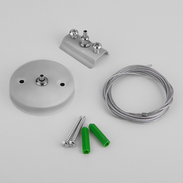 Комплектующие для трек-систем TRF-1-200 TRF-1-200-CH / Набор для подвеса хром (2 м.)