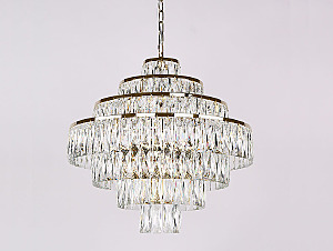 Подвесная люстра 10120 10125+6/C gold