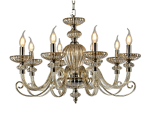 Подвесная люстра 12800 12808/C cognac