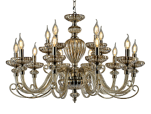 Подвесная люстра 12800 12815/C cognac